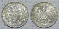 Kaiserreich 1 Mark Large Eagle -