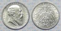 Kaiserreich Baden 2 Mark Grand Duke Frederick I -