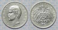 Kaiserreich Bayern 3 Mark King Otto -