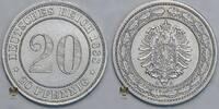 Kaiserreich 20 Pfg Currency issue - Small Eagle -