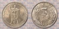 Weimarer Republik 3 RM 1000 Years Rhineland -