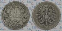 Kaiserreich 1 Mark Currency issue - Small Eagle -