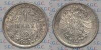 Kaiserreich 1 Mark Currency issue - Small Eagle -