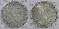 Kaiserreich 1 Mark Currency issue - Large Eagle -