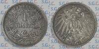Kaiserreich 1 Mark Currency issue - Large Eagle -