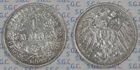 Kaiserreich 1 Mark Currency issue - Large Eagle -