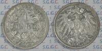 Kaiserreich 1 Mark Currency issue - Large Eagle -