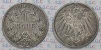 Kaiserreich 1 Mark Currency issue - Large Eagle -