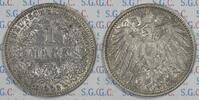Kaiserreich 1 Mark Currency issue - Large Eagle -