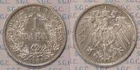Kaiserreich 1 Mark Currency issue - Large Eagle -