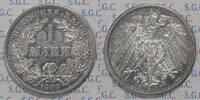 Kaiserreich 1 Mark Currency issue - Large Eagle -