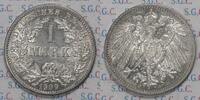 Kaiserreich 1 Mark Currency issue - Large Eagle -