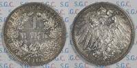 Kaiserreich 1 Mark Currency issue - Large Eagle -