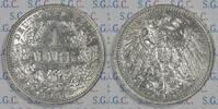 Kaiserreich 1 Mark Currency issue - Large Eagle -
