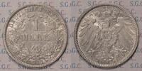 Kaiserreich 1 Mark Currency issue - Large Eagle -