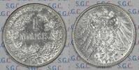 Kaiserreich 1 Mark Currency issue - Large Eagle -