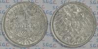 Kaiserreich 1 Mark Currency issue - Large Eagle -