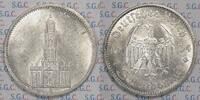 Drittes Reich 5 RM Potsdam Garrison Church without date -