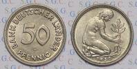Bundesrepublik, Bank Deutscher Länder 50 Pfg Currency issue "LÄNDER" -