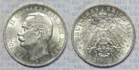 Kaiserreich Baden 3 Mark Grand Duke Frederick II -