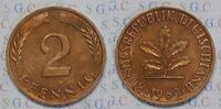 Bundesrepublik Deutschland 2 Pfg Currency issue -