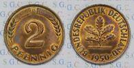 Bundesrepublik Deutschland 2 Pfg Currency issue -