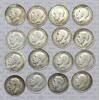 Grossbritannien 3 Pence Lot of 16 -
