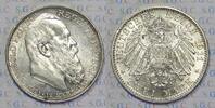 Kaiserreich Bayern 2 Mark Prince-Regent Luitpold, 90th Birthday -