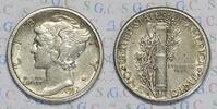 USA 10 Cents Mercury Dime -
