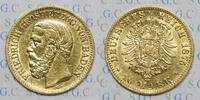 Kaiserreich Baden 10 Mark Grand Duke Frederick -