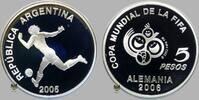 Argentinien 5 Pesos FIFA World Cup Germany 2006 -