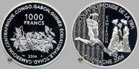 Zentralafrika Staaten 1000 Francs FIFA World Cup Germany 2006 -