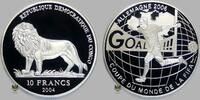 Dem. Republik Kongo 10 Francs FIFA World Cup Germany 2006 -