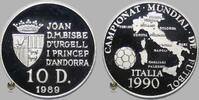 Andorra 10 Diners Football World Cup 1990 in Italy -