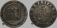 Altdeutschland Westfalen 5 Cent Hieronymus Napoleon -