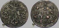 Altdeutschland Würzburg (Bistum) ½ Pfennig Adam Friedrich von Seinsheim -