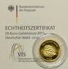 Bundesrepublik €20 Linde German Forest - Linden tree -