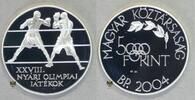 Ungarn 5000 Forint XXVIII Summer Olympics in Athens, boxer -
