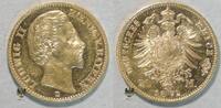 Kaiserreich Bayern 20 Mark King Ludwig II -