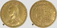 Grossbritannien £½ (Half Sovereign) Queen Victoria - Anniversary portrait -