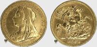 Grossbritannien £½ (Half Sovereign) Queen Victoria -