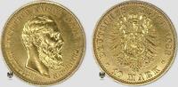Kaiserreich Preussen 10 Mark Emperor Frederick III - (99 day Emperor) -
