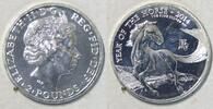 Grossbritannien 2 Pounds Queen Elizabeth II - Lunar series Year of the Horse -
