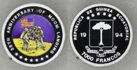 Äquatorial Guinea 7000 Francs 25th anniversary of the moon landing -