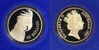 Australien 10 Dollars Queen Elizabeth II - Birds of Australia, Macaw Parrot -