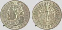 Drittes Reich 5 RM 450th Birthday of Martin Luther -