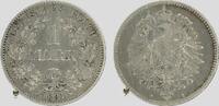 Kaiserreich 1 Mark Currency issue - Small Eagle -