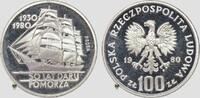 Polen 100 Zlotych 50 years of the sail training ship “Dar Pomorza” -