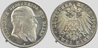 Kaiserreich Baden 2 Mark Grand Duke Frederick -