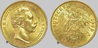 Kaiserreich Preussen 20 Mark Emperor William II -